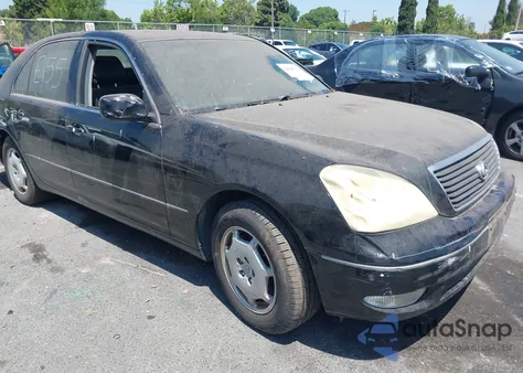 2002 Lexus Ls 430 from USA, damaged, VIN JTHBN30F720085145